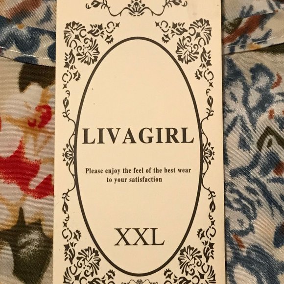 LIVA GIRL Sleeveless Floral Cami Top / Blouse (NWT) - Picture 3 of 3